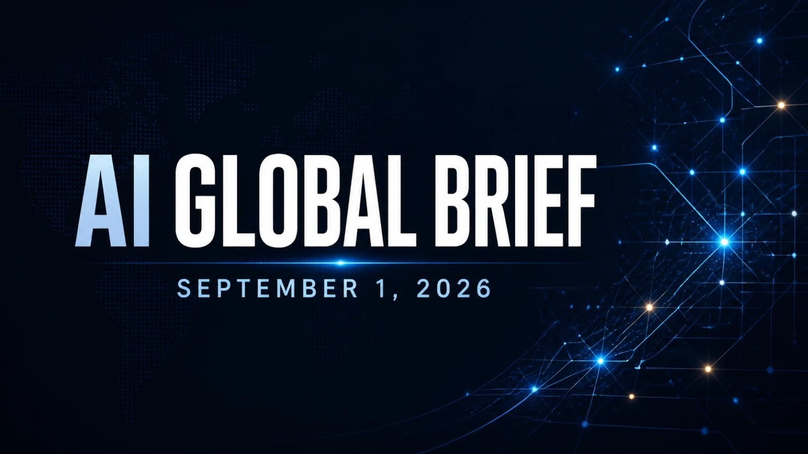 AI GLOBAL BRIEF 封面